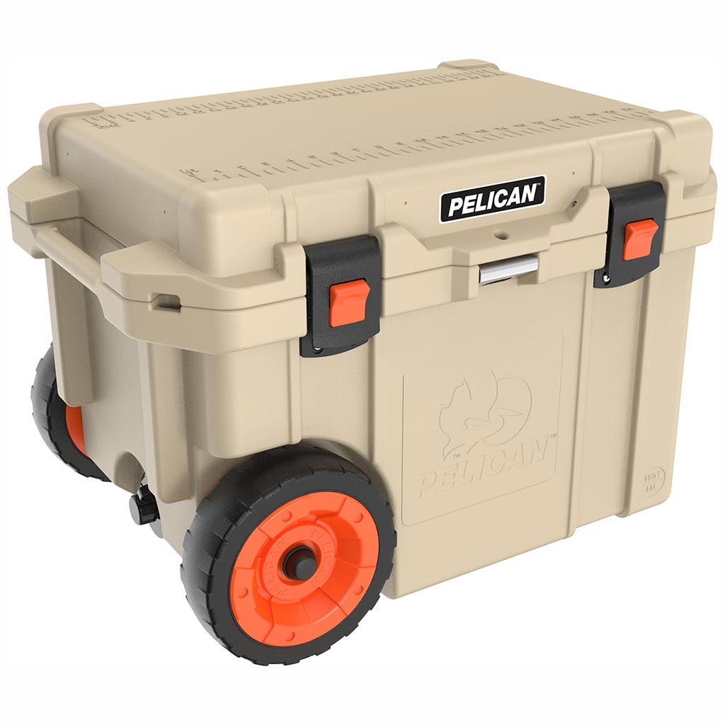 91095QT Pelican Elite 95 Qt Tan Cooler